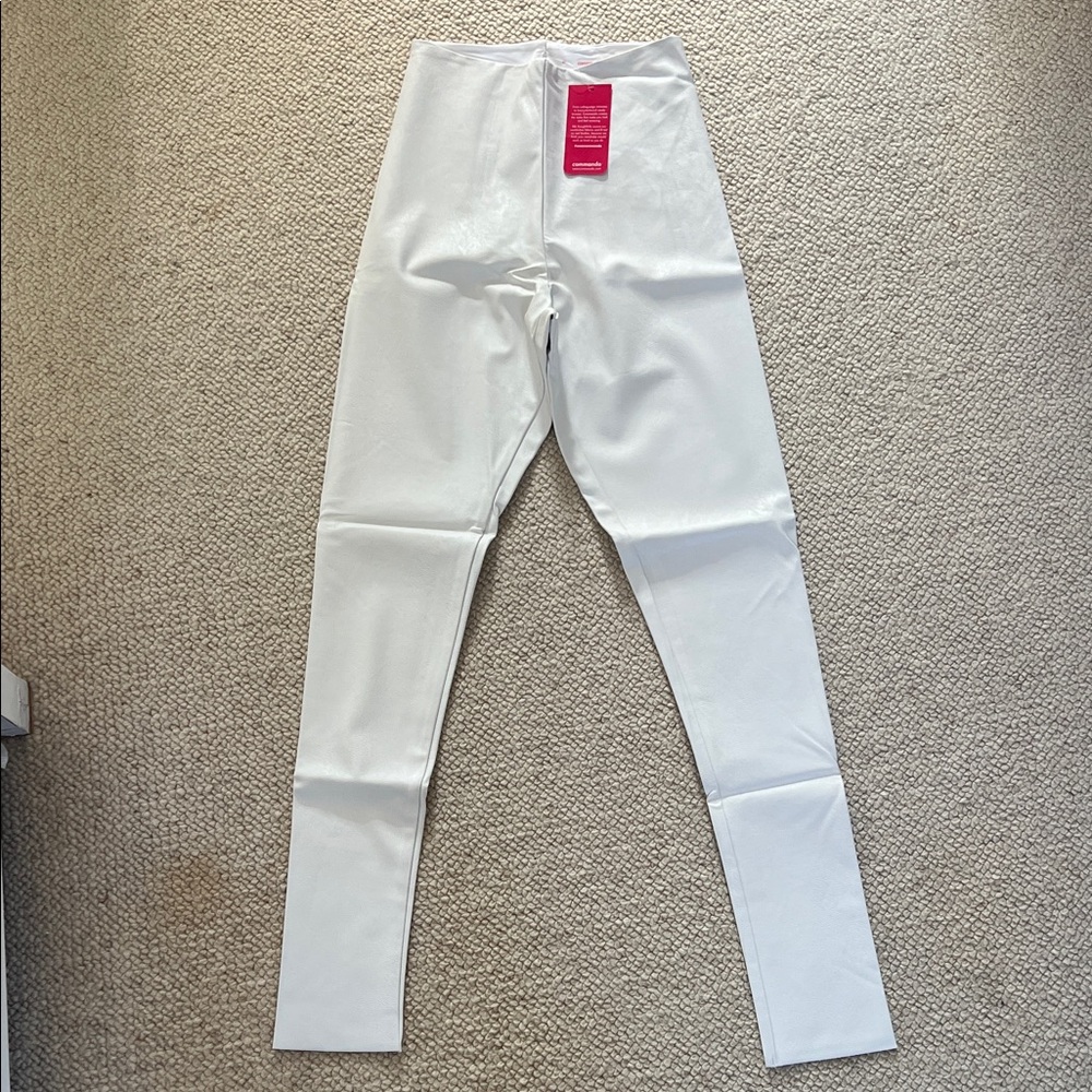Commando White High-Waist Leggings
